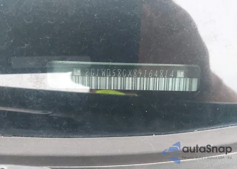 2008 Chevrolet Impala Ss из США, поврежденный, VIN 2G1WD58CX89164814